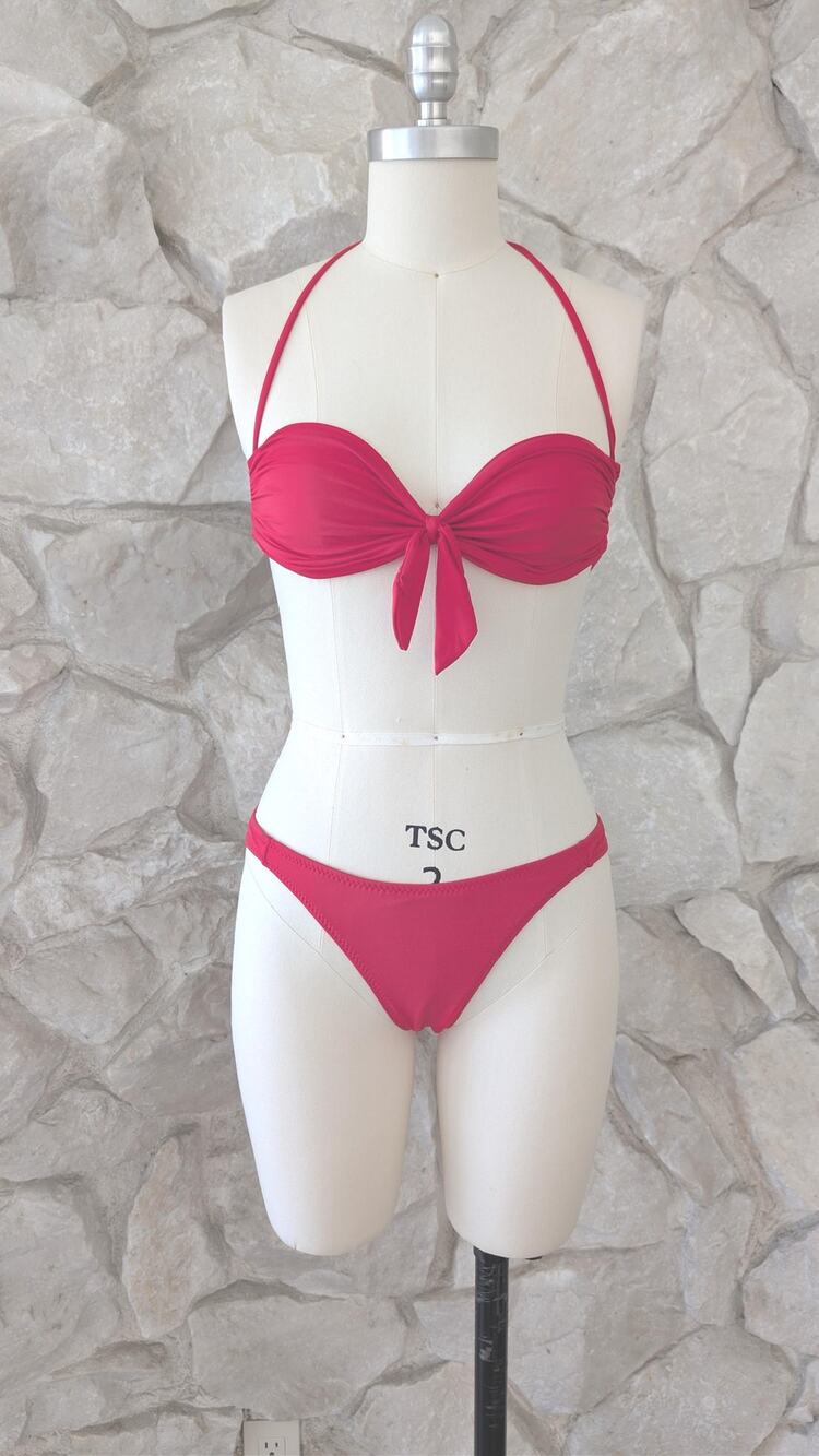 Early 2000s Red Bikini New without Tags Size xs